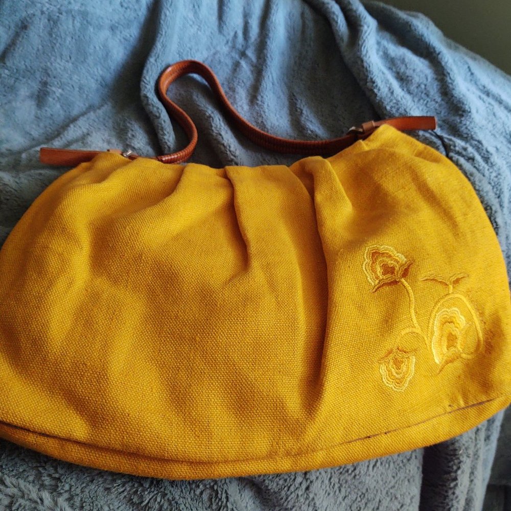 Cute yellow handbag
